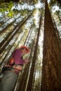 Forester in a Pacific Northwest