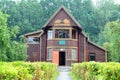 Forestry in the Bialowieza forest village Lyadsky