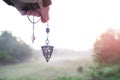 Foretelling the future with crystal pendulum