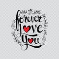 Forever love you quote