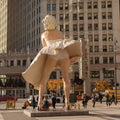 Forever Marilyn in Chicago Royalty Free Stock Photo