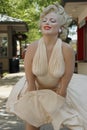 Forever Marilyn sculpture Royalty Free Stock Photo