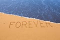 Forever written in the sand