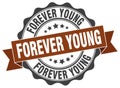 forever young seal. stamp