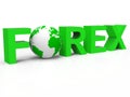 Forex Globe Indicates Foreign Exchange And Broker