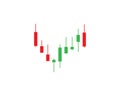 Forex market vector icon Royalty Free Stock Photo