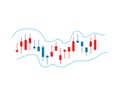 Forex market vector icon Royalty Free Stock Photo