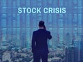 Forex Stock Crisis Venture concept