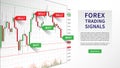 Forex Trading Indicators vector illustration