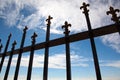 Forged gate Royalty Free Stock Photo