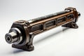 Forged Rail Head Royalty Free Stock Photo