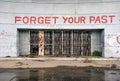 Forget your past Royalty Free Stock Photo