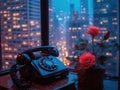 A Forgotten Call in the Night Royalty Free Stock Photo
