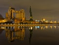 The forgotten harbor in Ghent, Abandoned factory