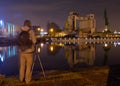 The forgotten harbor in Ghent, Abandoned factory