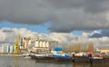 The forgotten harbor in Ghent, Abandoned factory