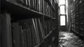 In a forgotten library, books whispered tales of resilience