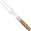 Fork for cutting meat