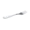 Fork, kitchen equipment. Metal cutlery, utensil. Silverware