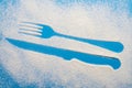 The fork and knife imprint