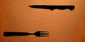 Fork Knife Silhouette