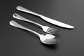 Fork, knife and spoon