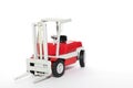 Fork lift toy car #2 Royalty Free Stock Photo