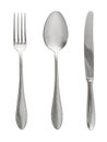 Fork, spoon and knife