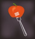 fork with vegetable icon