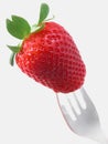 Forked strawberry