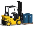 Forklift Royalty Free Stock Photo