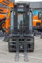 Forklift Construction Site Royalty Free Stock Photo