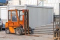 Forklift Construction Site