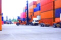 Forklift container for import and export