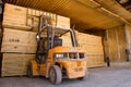 Forklift handling timber 4