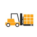 Forklift with load glyph