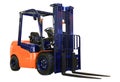 Forklift loader Royalty Free Stock Photo