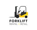 Forklift Logo for Retail Shop, Rental and Repair