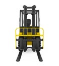 Forklift Truck Isolated Royalty Free Stock Photo