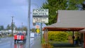 Forks Motel in the city of Forks - FORKS, WASHINGTON - APRIL 13, 2017 - travel photography