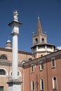 Forli Italy: historic buildings Royalty Free Stock Photo