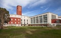 Forli, Emilia-Romagna, Italy: the former Balilla House (1935) or GIL building, in rationalist architecture Royalty Free Stock Photo