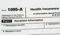 Form 1095 for the Affordable Health Care Act