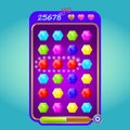 Form design game user interface for video games for comput Royalty Free Stock Photo