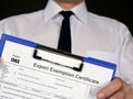 Form 1363 Export Exemption Certificate