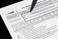 Form 1120S U.S. Income Tax Return for an S Corporation. United States Tax forms. American blank tax forms. Tax time