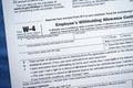 Form W-4 Employee`s Withholding Allowance Certificate