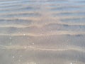 Natural view of wavelets at sea beach, India.