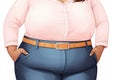 formal belts flattering for a plus size figure displayed