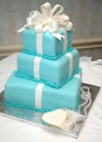 Formal Birthday Cake Royalty Free Stock Photo